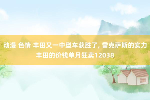 动漫 色情 丰田又一中型车获胜了， 雷克萨斯的实力丰田的价钱单月狂卖12038