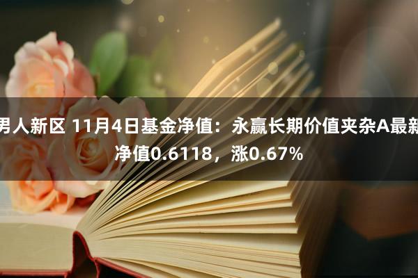 男人新区 11月4日基金净值：永赢长期价值夹杂A最新净值0.6118，涨0.67%